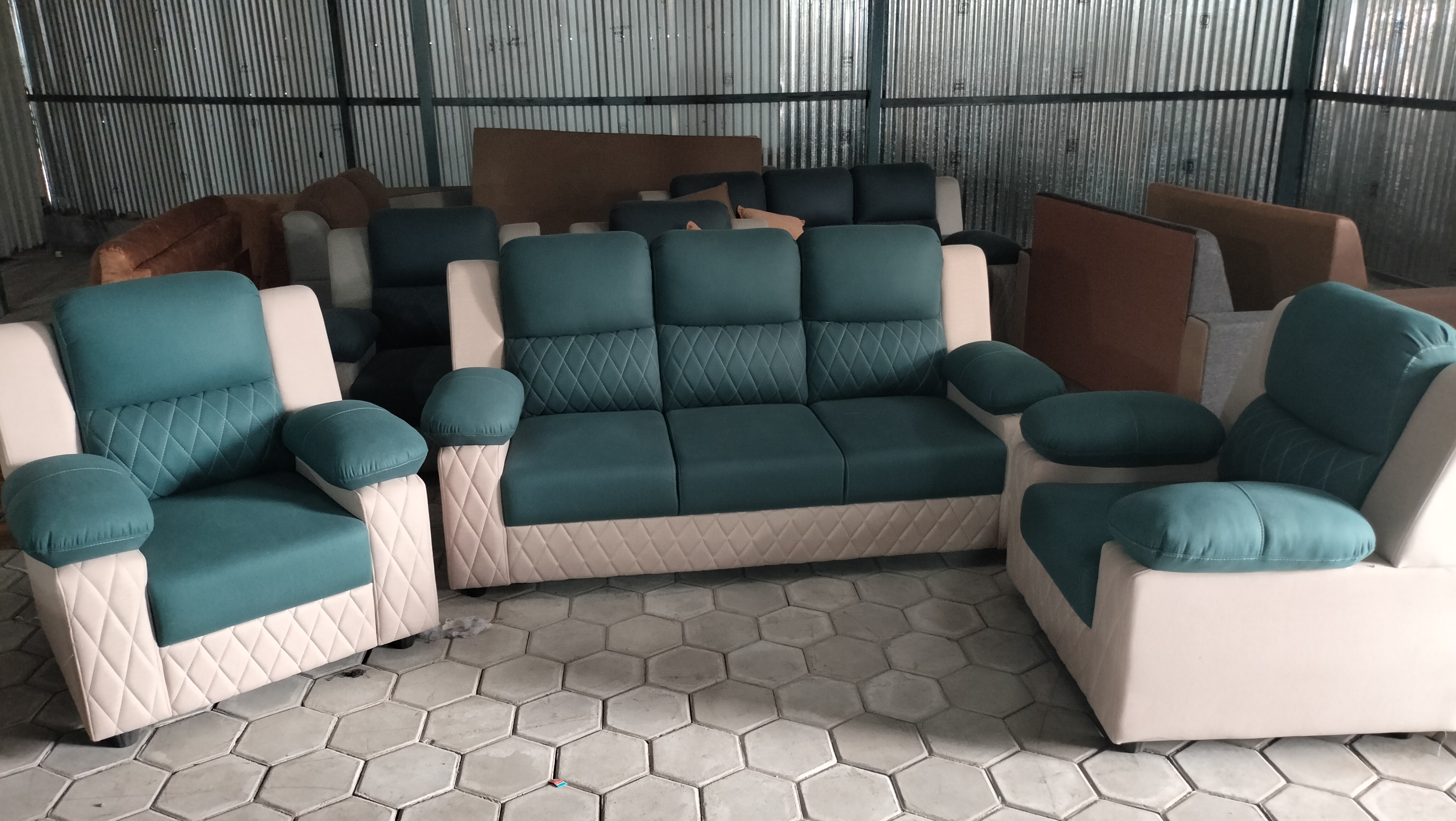 Fabric 5 Seater 4
