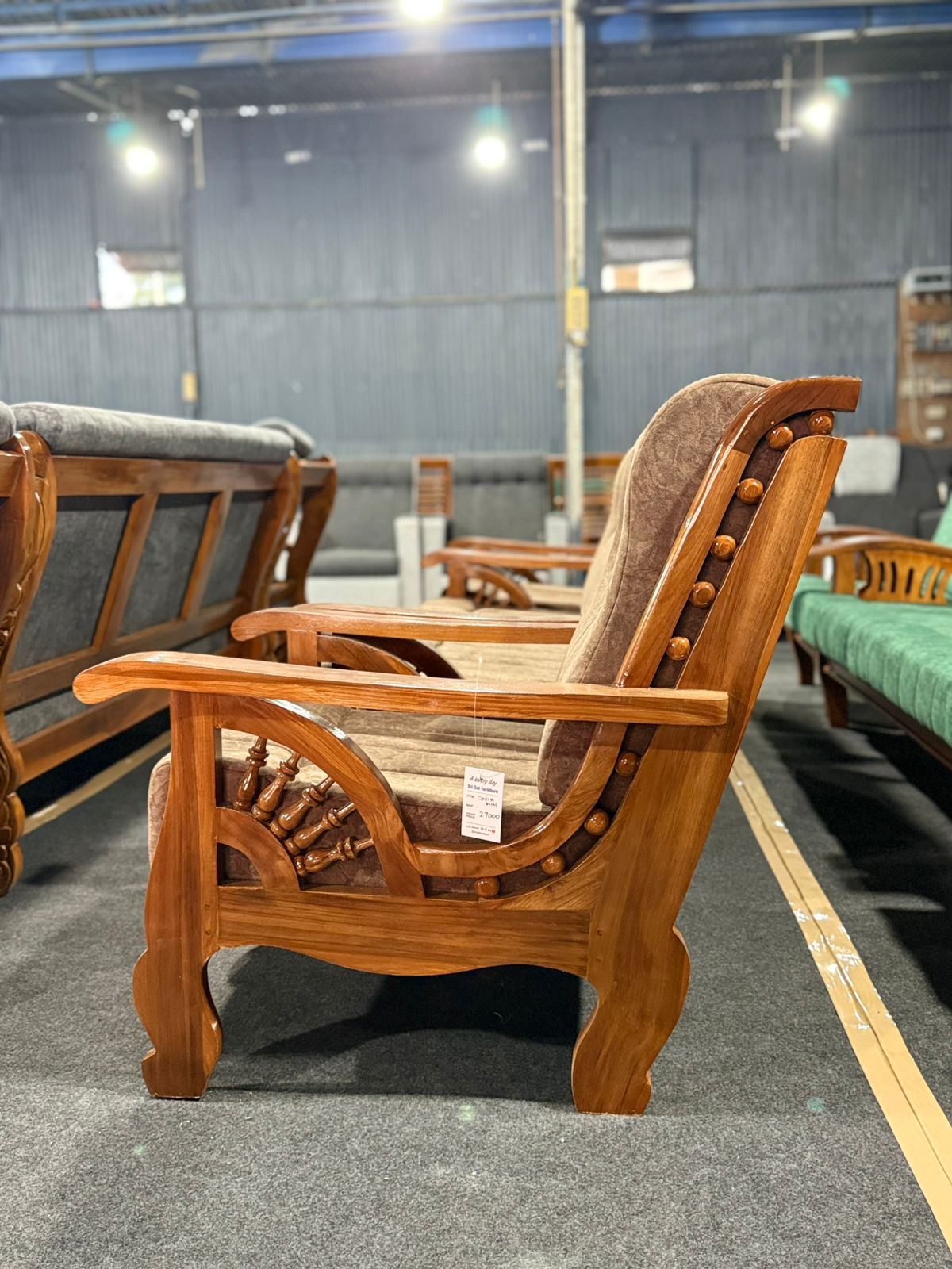 Kerala Wooden Sofa 3