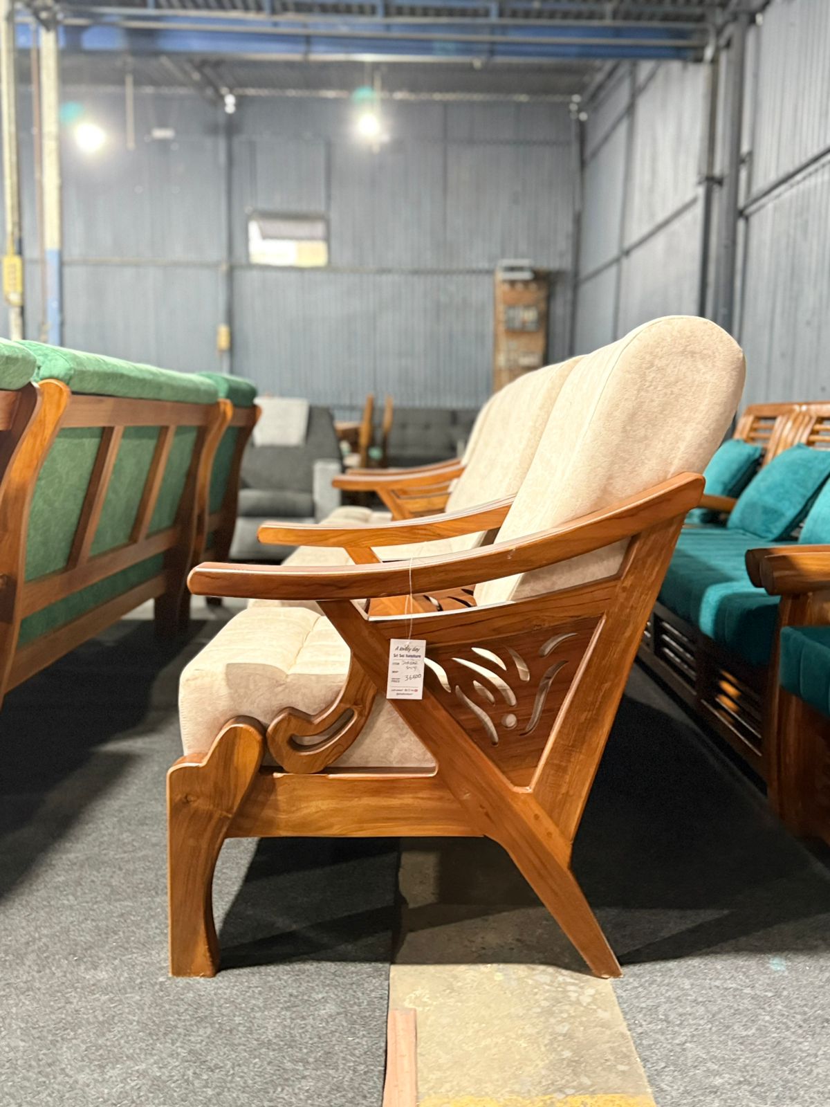 Kerala Wooden Sofa 4